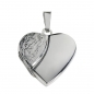 Preview: Medaillon / Amulett Herz 925/ rhodiniert 8136