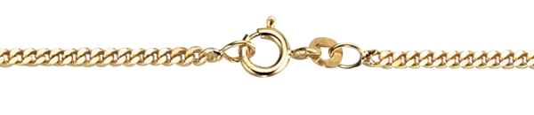 Kette Panzer, Panzerkette 1,7 mm 333/ooo gelbgold