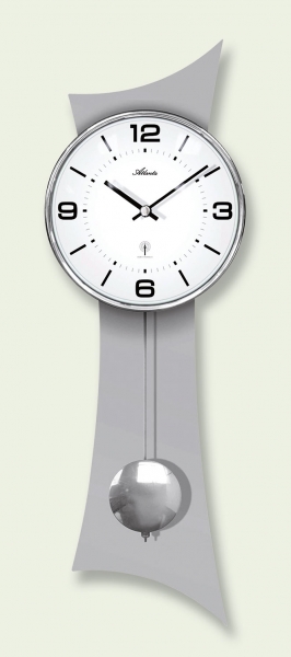 Funkwanduhr mit Pendel 5089