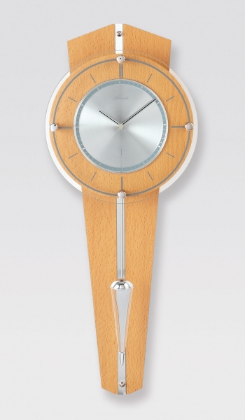 Funkwanduhr mit Pendel 5090