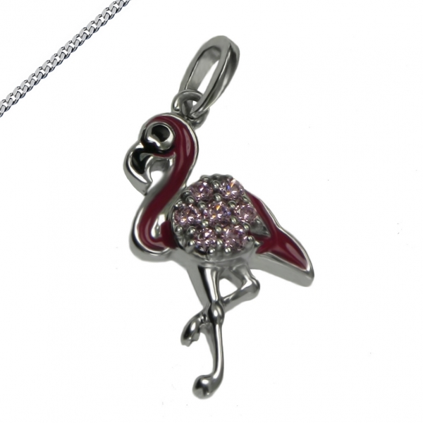 Anhänger Flamingo 925/ rhodiniert 5620