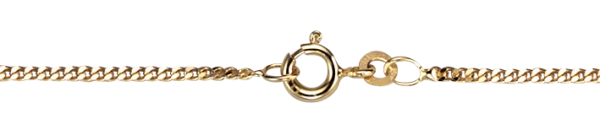 Kette Panzer, Panzerkette 1,4 mm 333/ooo gelbgold